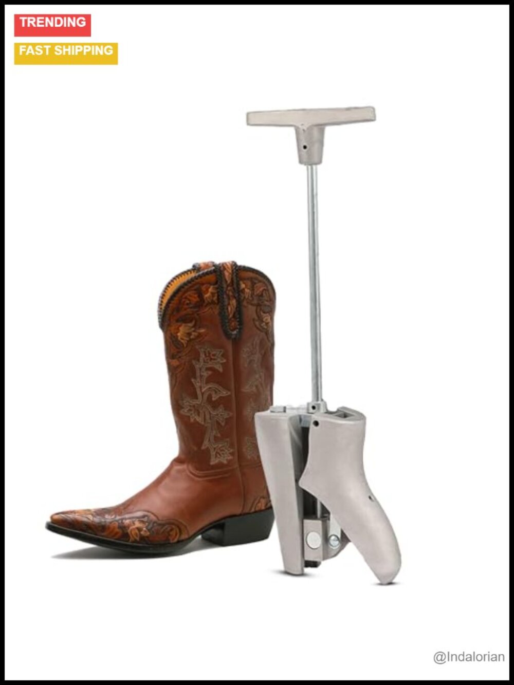 Metal Boot Instep Stretcher Vamp Raiser Adjustable Shoe Stretcher for Boots